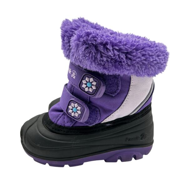 Kamik Toddler Violet Buzz Winter‎ Boots Size 7 - Picture 4 of 8